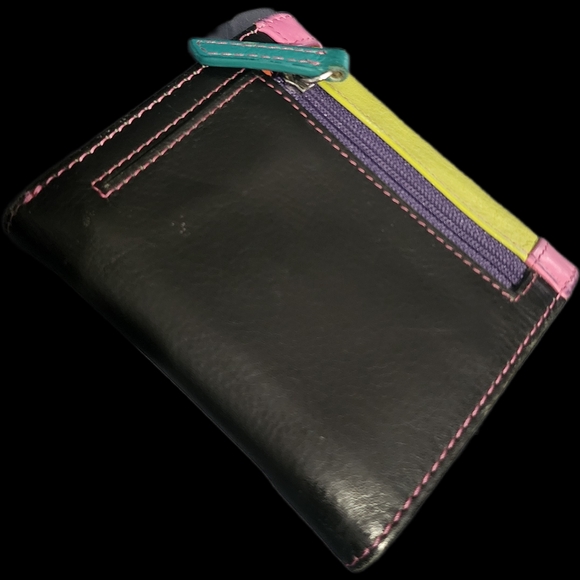 Colorful Tri-Fold RFID Wallet - Picture 6 of 8